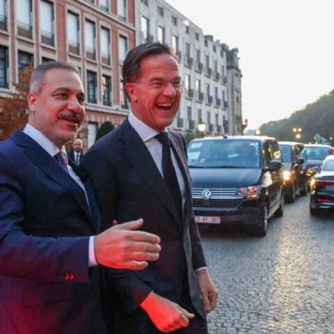 Bakan Fidan, NATO Genel Sekreteri Rutte ile görüştü