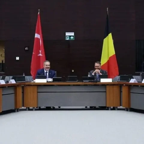Bakanlar Fidan, Gürlek ve Çiftçi, Türkiye-Belçika üçlü bakanlar toplantısına katıldı