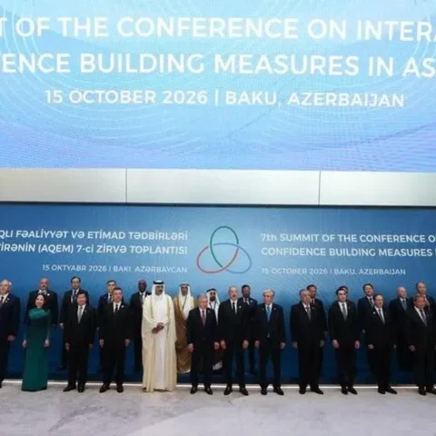 Dışişleri Bakanı Fidan, Bakü’deki Asya’da İşbirliği ve Güven Artırıcı Önlemler Konferansı’nın 7. Zirvesi’ne katıldı