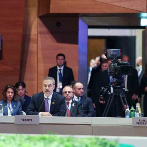 Dışişleri Bakanı Fidan: ‘Filistin’in haklarını desteklemek için kararlı bir tutum sergilemeliyiz’