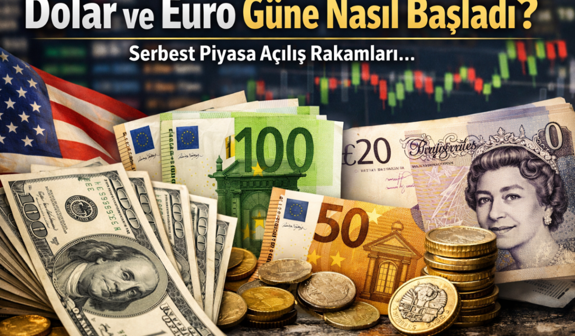 Dolar ve Avro Güne Nasıl Başladı? İşte İlk Döviz Kurları!