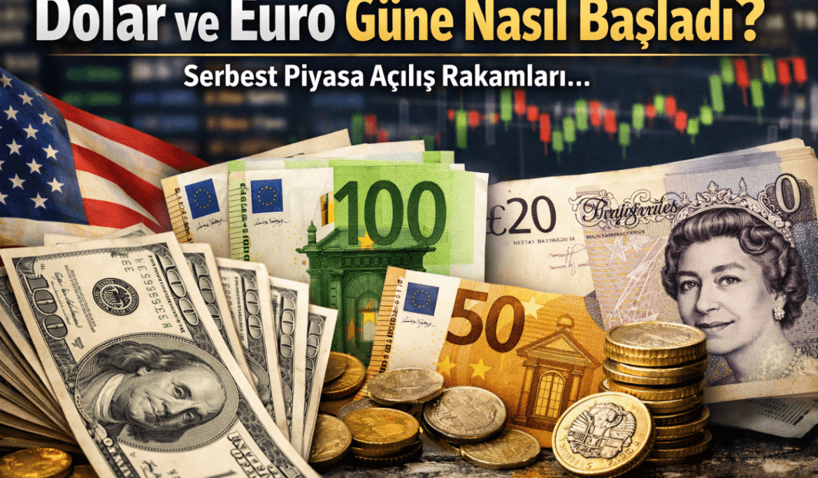 Serbest piyasada döviz açılış fiyatları